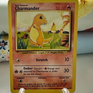 Pokemon - Charmander  - Base Set 2
